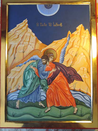 Lotta di Giacobbe con l'Angelo, 1
